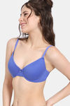Rosaline Padded Wired Medium Coverage T-Shirt Bra - Amparo Blue — thumbnail 3